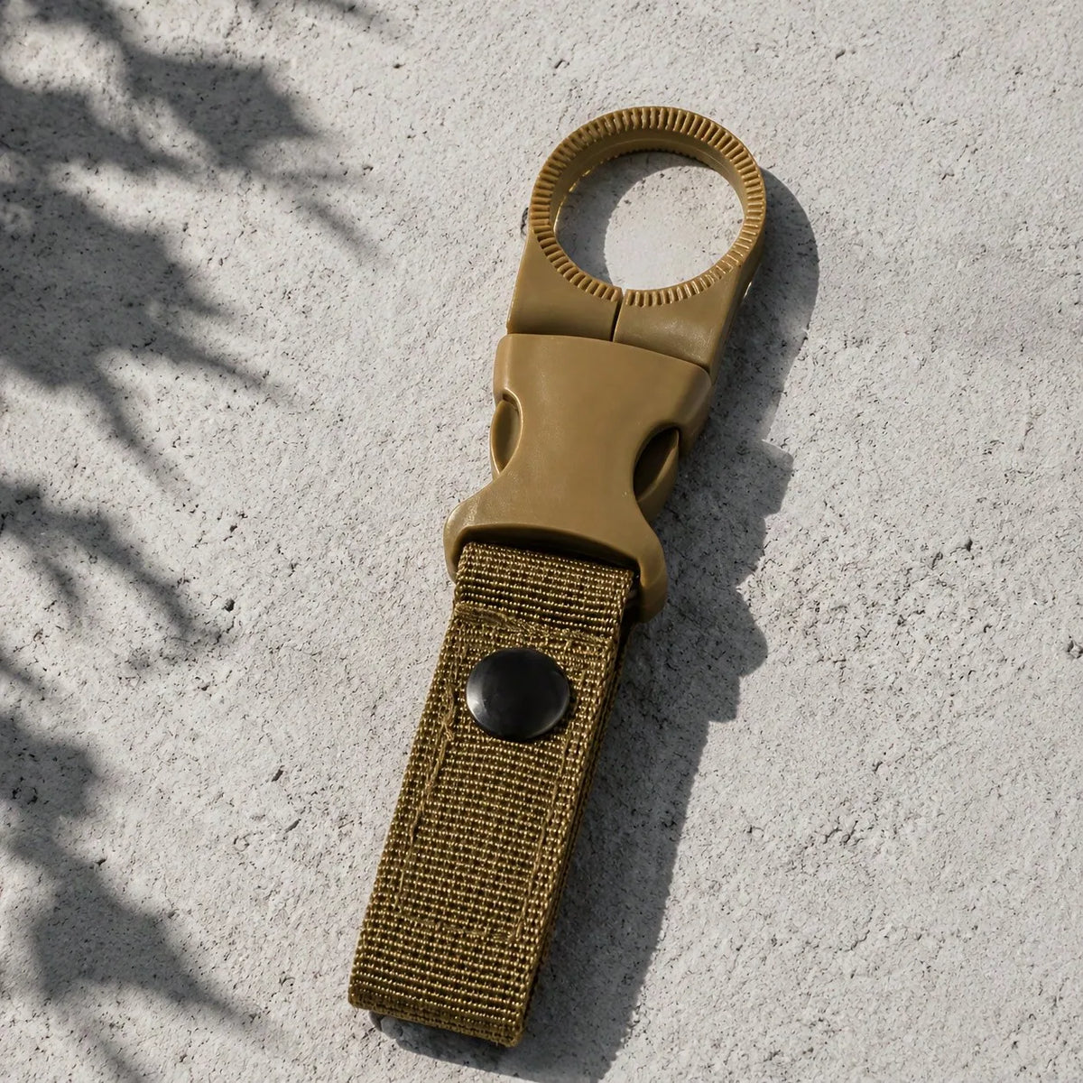 Outdoor Nylon Water Bottle Carabiner Clips For Hiking