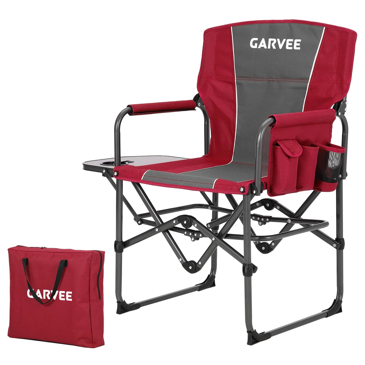 HiMISS Heavy Duty Folding Director Camping Chair