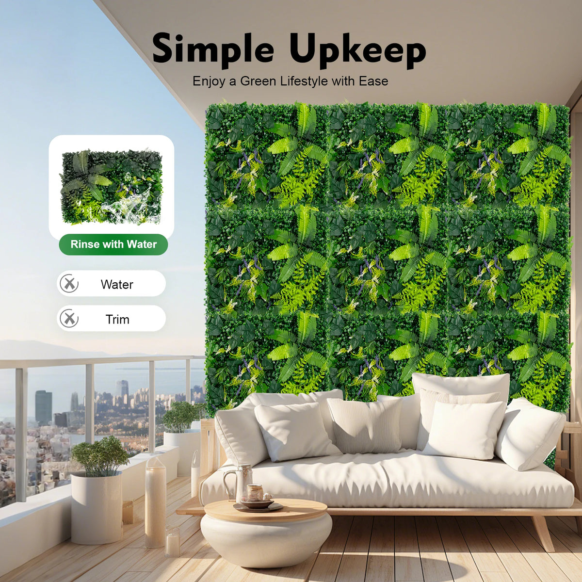Artificial Grass Backdrop For Indoor Outdoor Walls