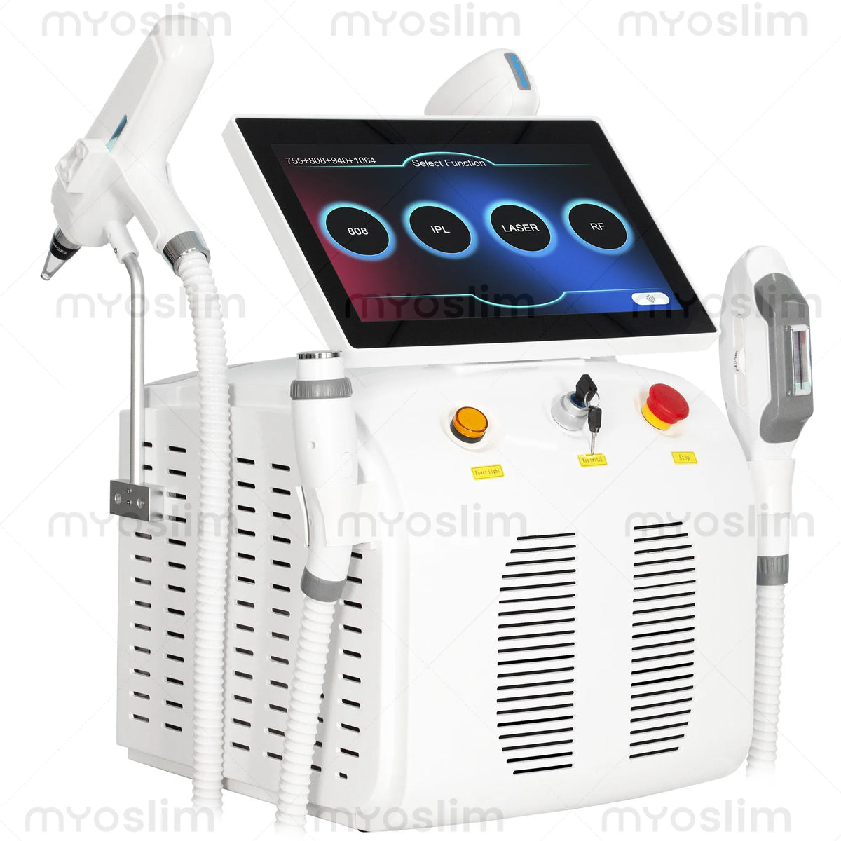 4-In-1 Soprano Titanium Hair Removal Professional Diode Pico Laser IPL Nd Yag Picosecond Opt Hair Removal Tattoo Removal