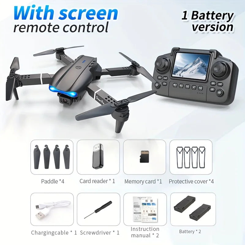 Evanovm Foldable Drone Featuring Dual 8K Cameras