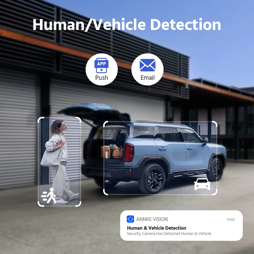 Annke 8MP POE Dual Lens Outdoor Security Camera