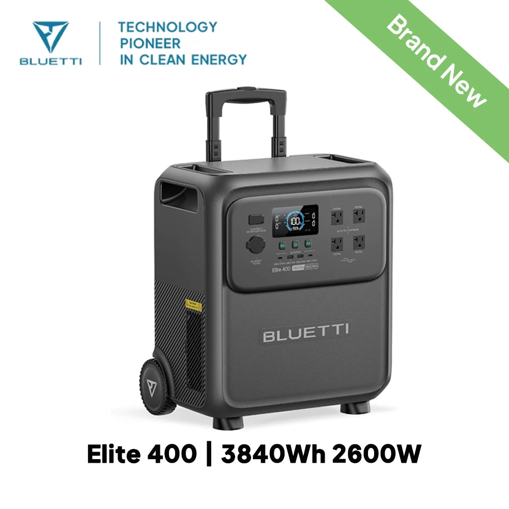 Bluetti Elite 400 Portable Solar Power Station