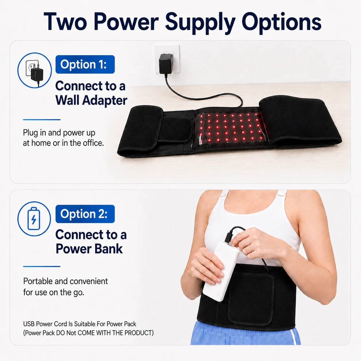 Red Light Therapy Belt For Muscle Relaxation