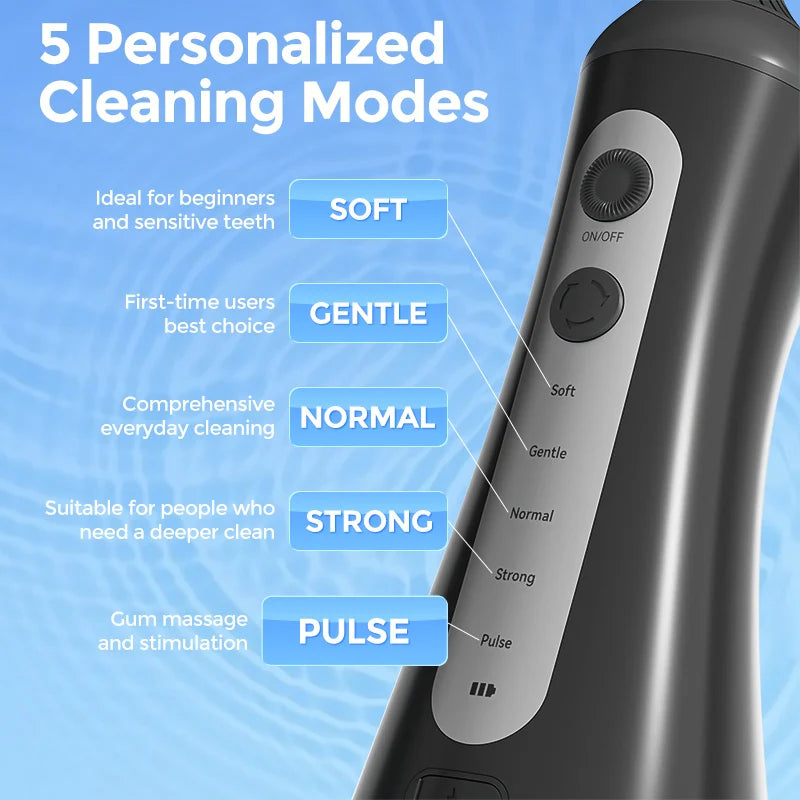 Sejoy Portable Electric Water Flosser Irrigator