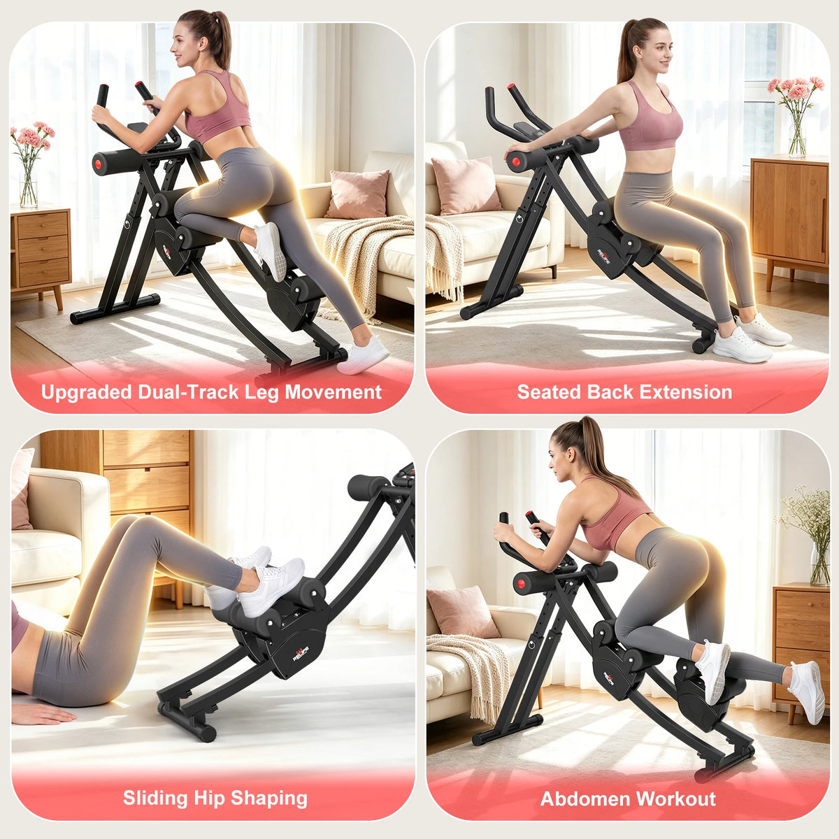 Foldable Dual Split Track Core Trainer