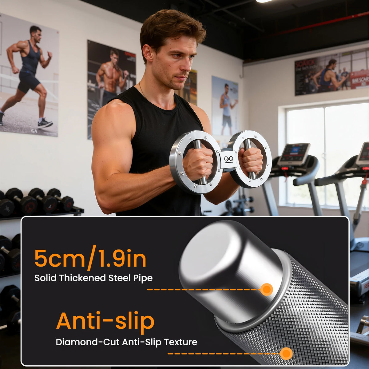 Adjustable Forearm Grip Strength Trainer