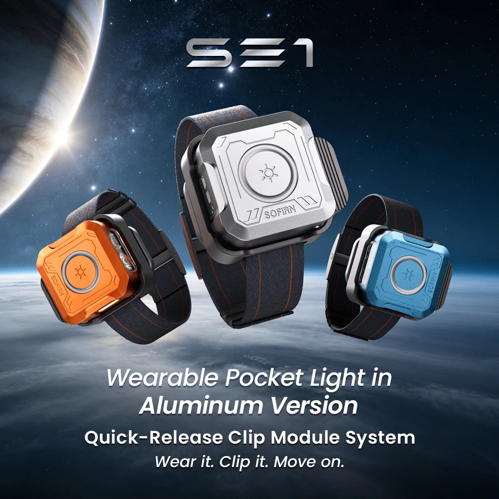 Sofirn SE1 Pocket Flashlight With RGB Signal Ring